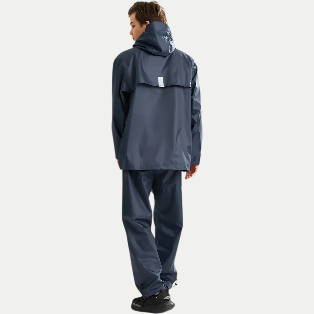 Men’s Waterproof Rain Suit – Jacket & Pants Set for Hiking & Outdoor Use