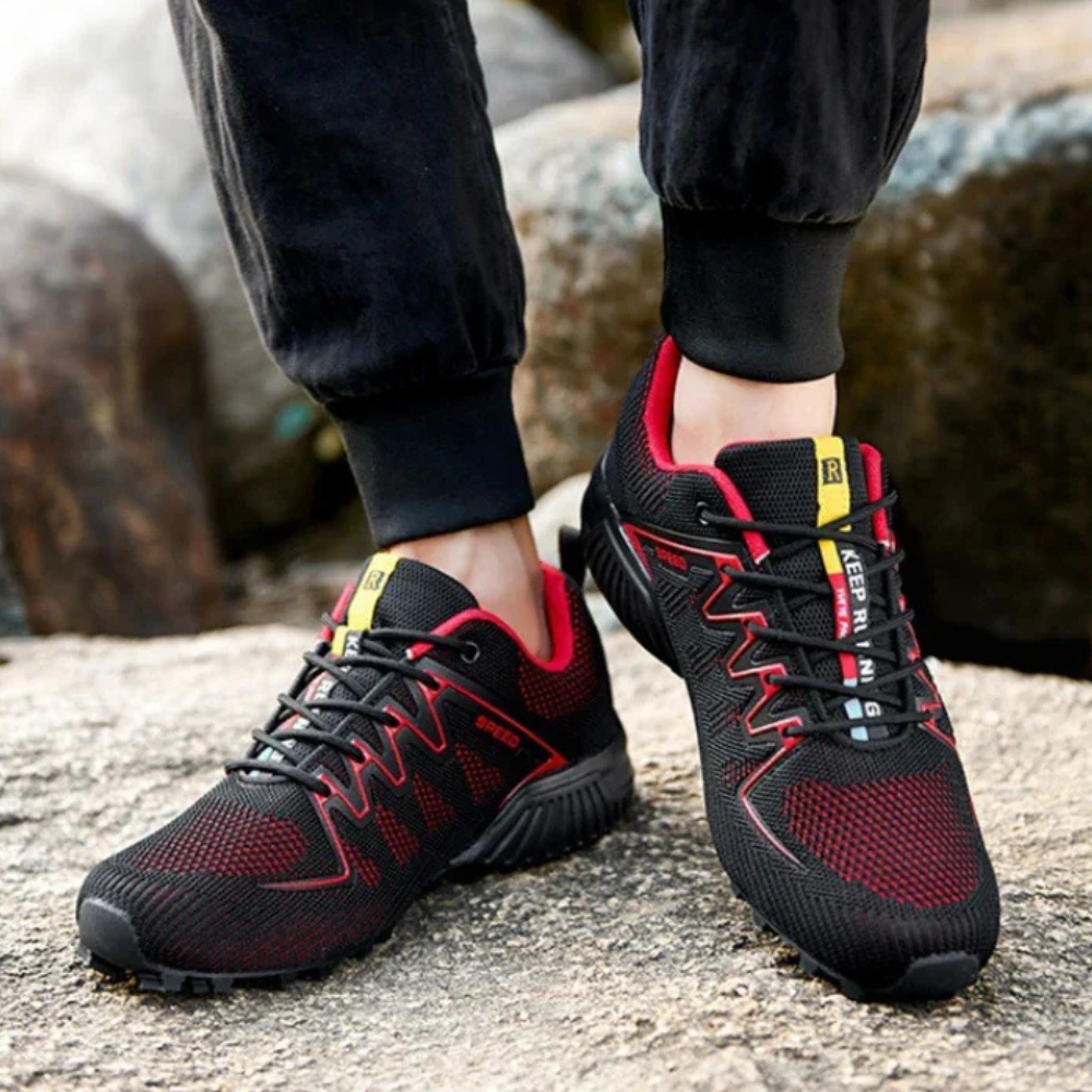 Men's Hiking Shoes Lightweight Breathable Mesh Upper