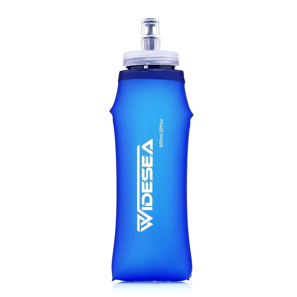 600ml Soft Flask Foldable BPA - Free Hydration Bottle - The PeakTrail