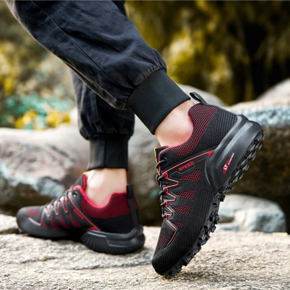 Men's Hiking Shoes Lightweight Breathable Mesh Upper