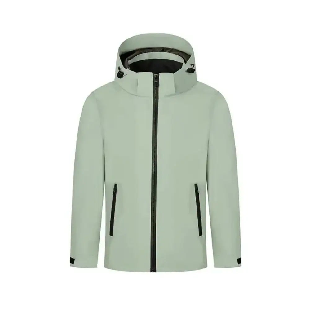Unisex Waterproof & Windproof Hiking Jacket with Hood - The PeakTrail