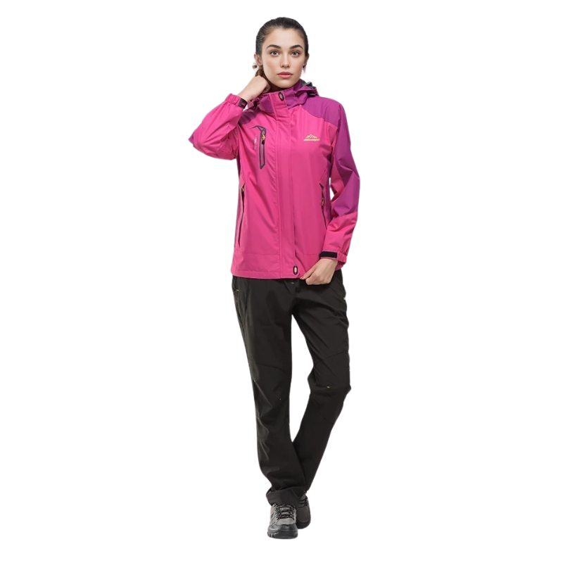 Women’s Outdoor Hiking Set – Waterproof Jacket & Pants for Everyday Adventure