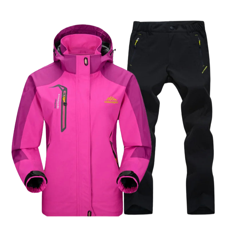 Women’s Outdoor Hiking Set – Waterproof Jacket & Pants for Everyday Adventure