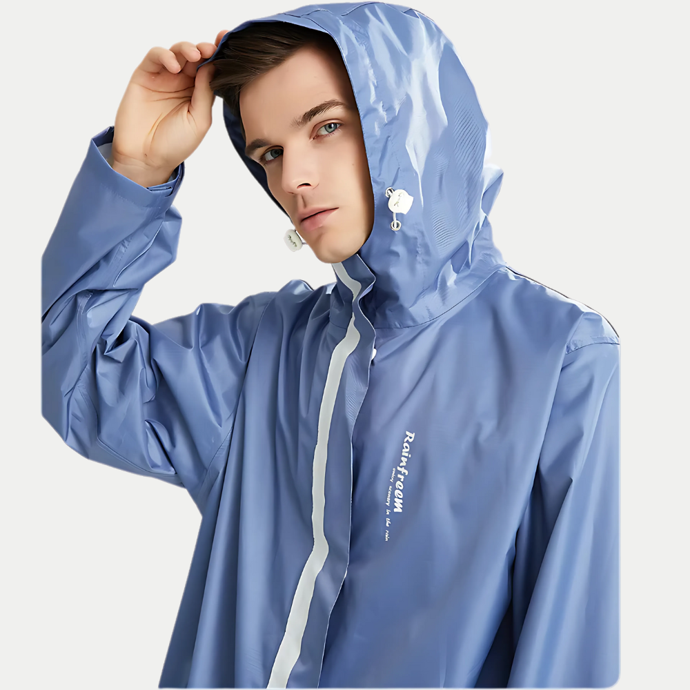 Men’s Waterproof Rain Suit – Jacket & Pants Set for Hiking & Outdoor Use