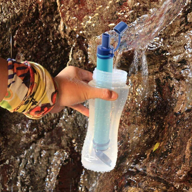 Portable Water Purifier Outdoor Filter for Hiking and Camping