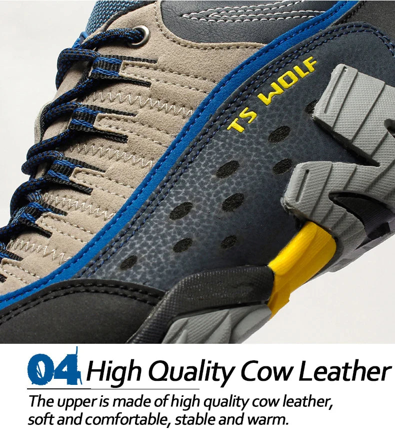Unisex Waterproof Hiking Shoes for Trekking