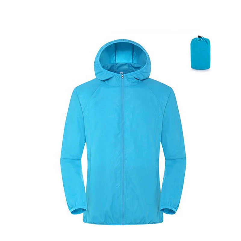 Rain Jacket – Unisex, Waterproof & Quick-Dry