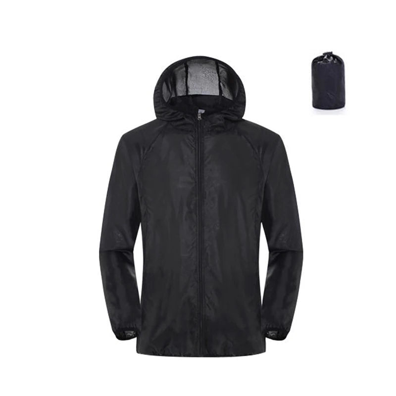 Rain Jacket – Unisex, Waterproof & Quick-Dry