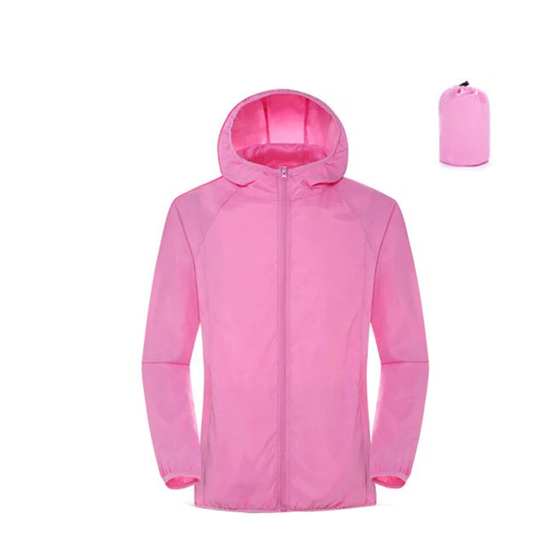 Rain Jacket – Unisex, Waterproof & Quick-Dry
