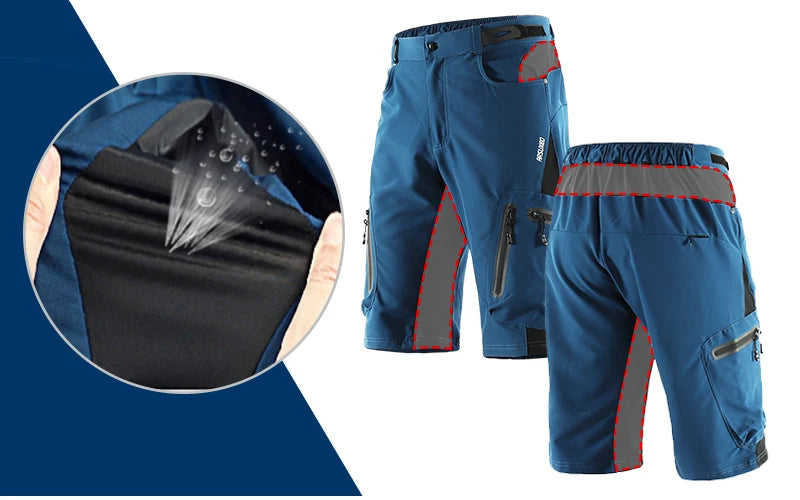 ARSUXEO Men’s Hiking Shorts – Water-Resistant & Mountain Ready