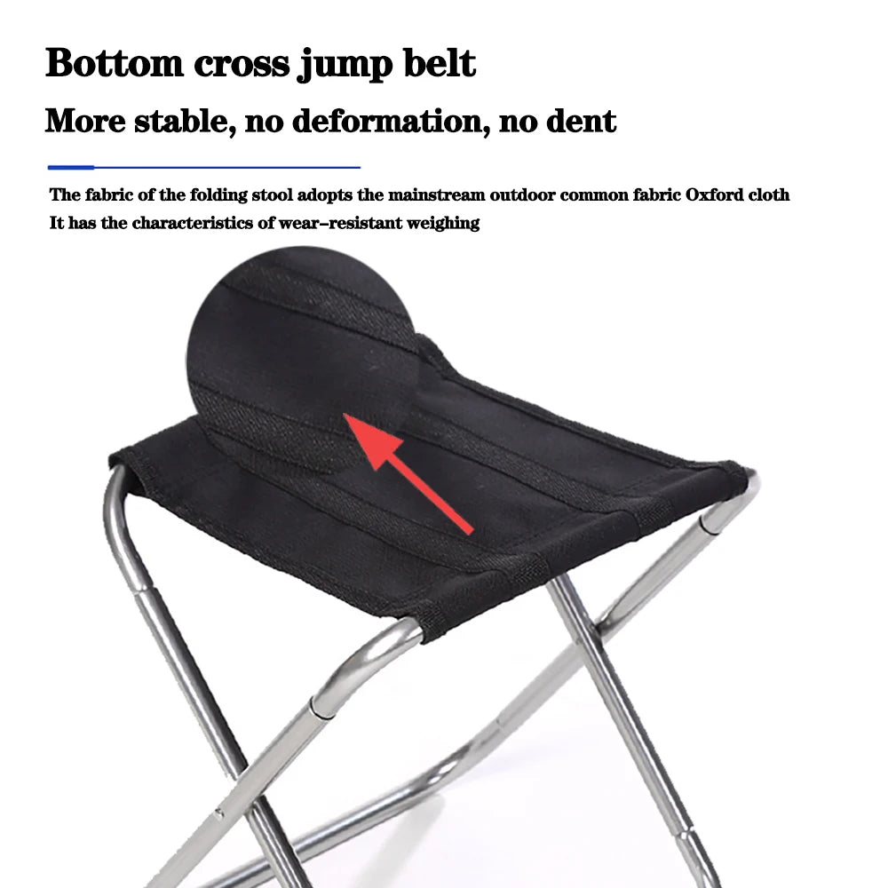 Folding Mini Stool – Ultralight & Travel-Ready