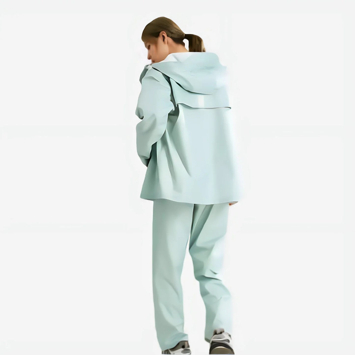 Women’s Waterproof Rain Suit – Jacket & Pants Set for Hiking & Outdoor Use