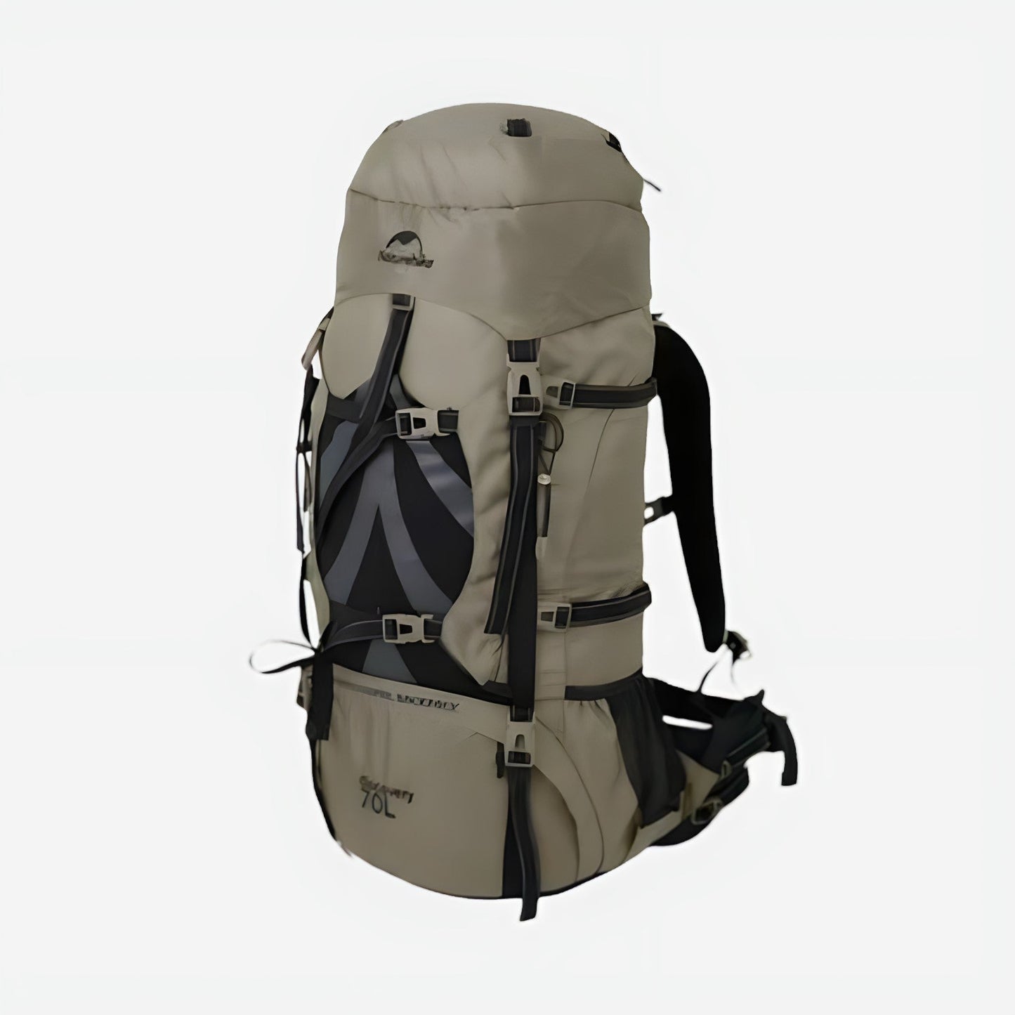 70 L Unisex Hiking Backpack with Waterproof Cover