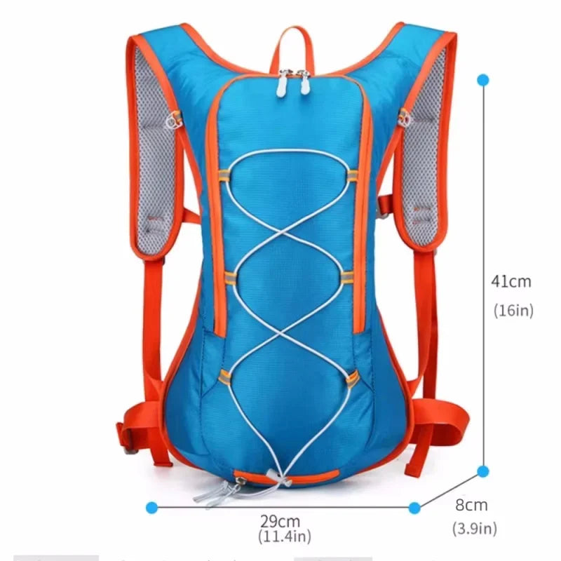12L Hiking Hydration Backpack Waterproof Ultralight with Bladder