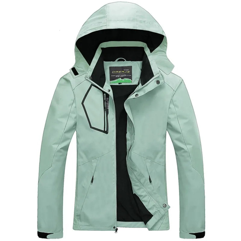 Women’s Waterproof Jacket – Breathable Mid-Season Raincoat
