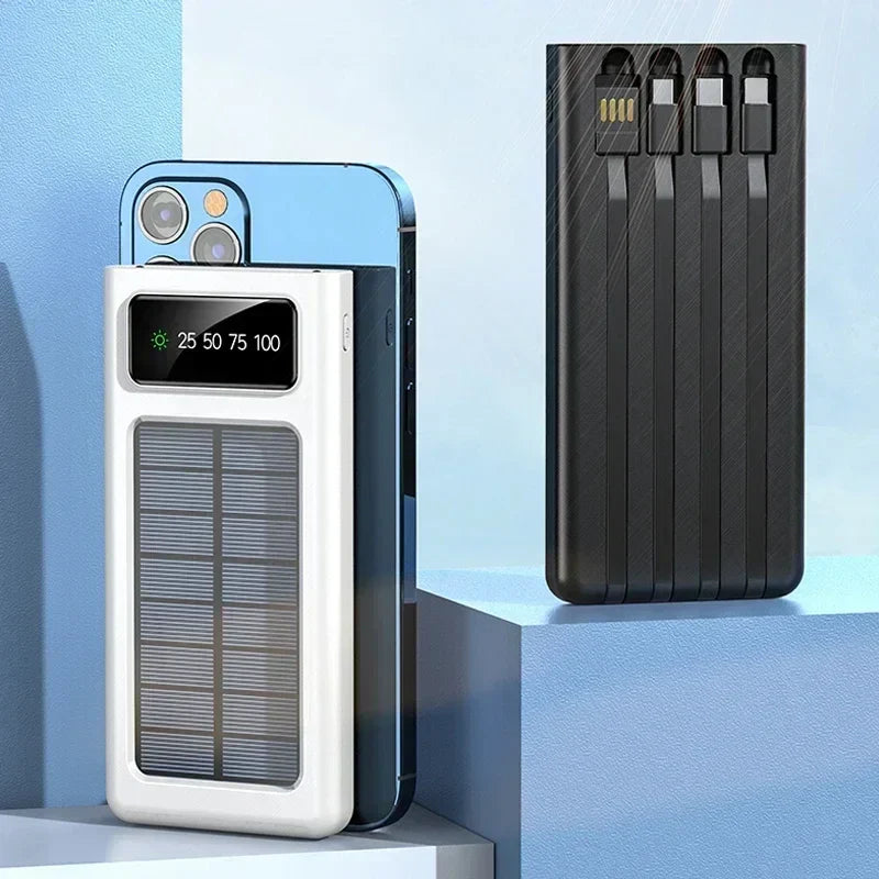 Portable Solar Battery Pack for Camping