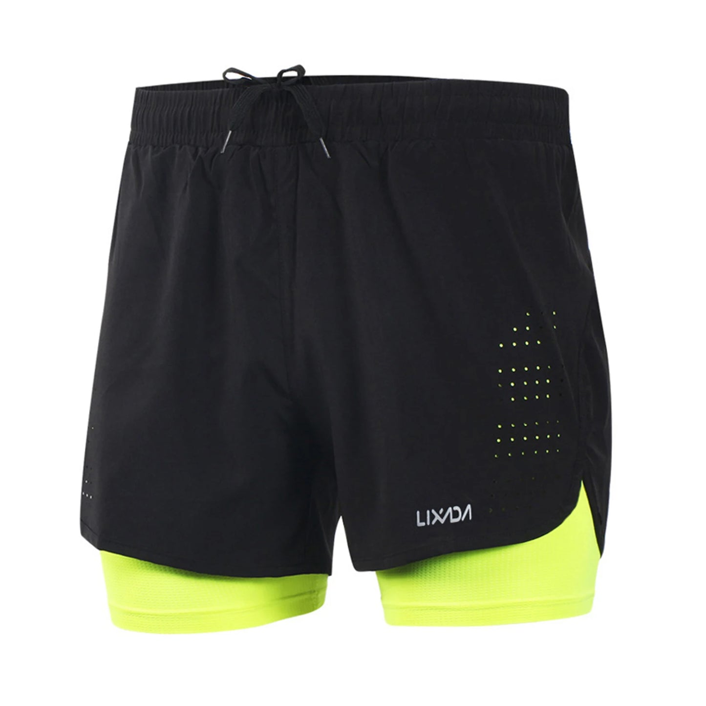 Men’s 2‑in‑1 Quick-Dry Hiking Shorts