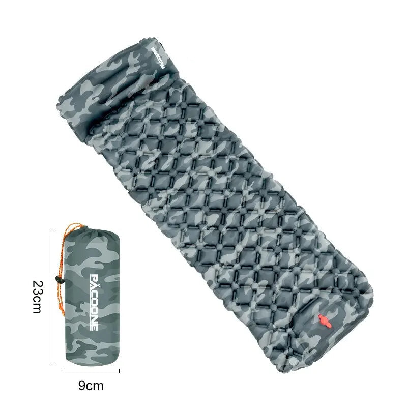 Camping Inflatable Mattress with Built-In Pump – AirSleep