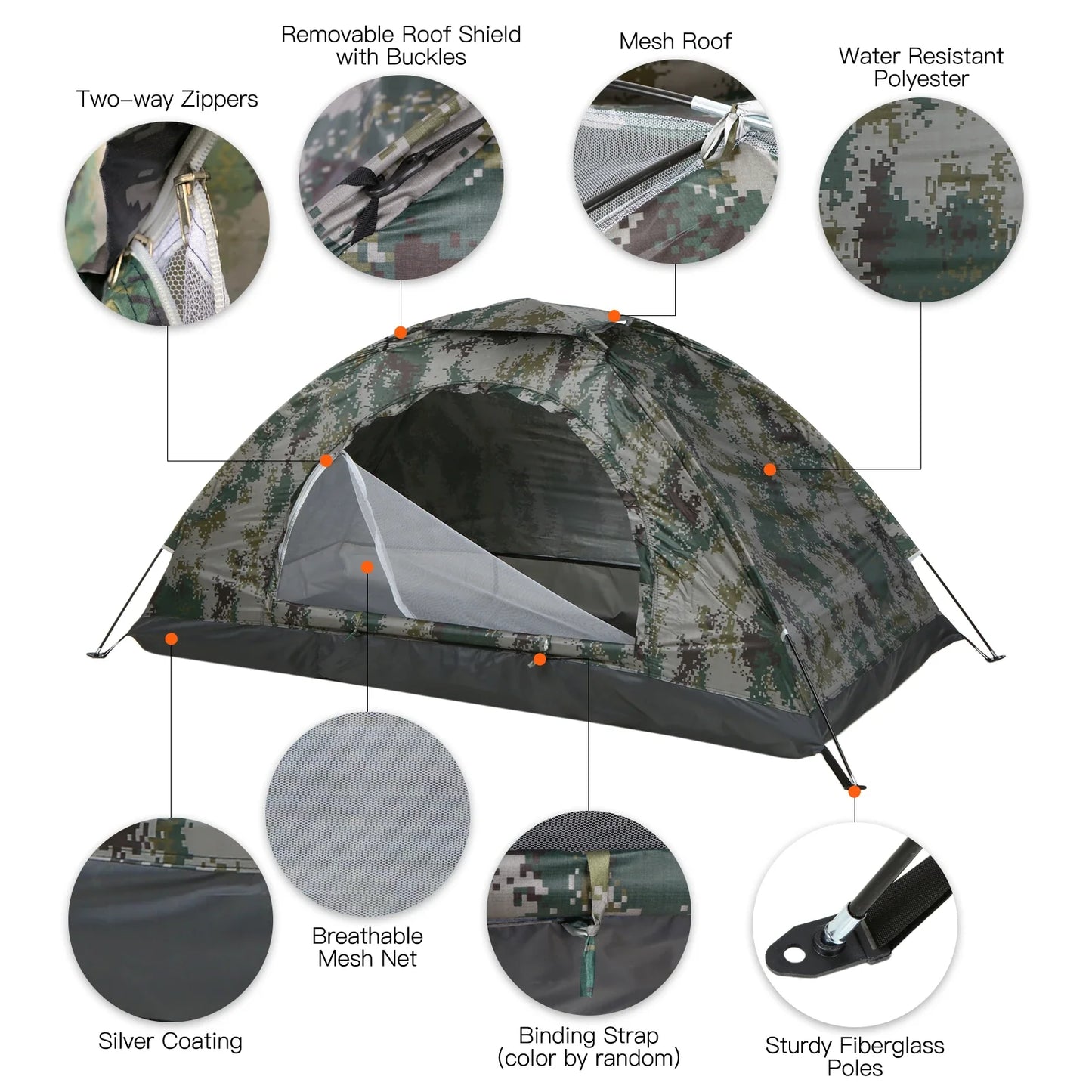 Ultralight Hiking Tent Lightweight Design for Trekking