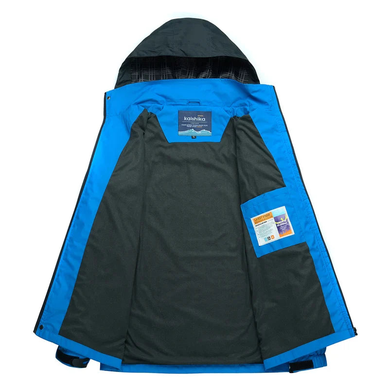 Men’s Waterproof Hiking Jacket Windbreaker for Autumn