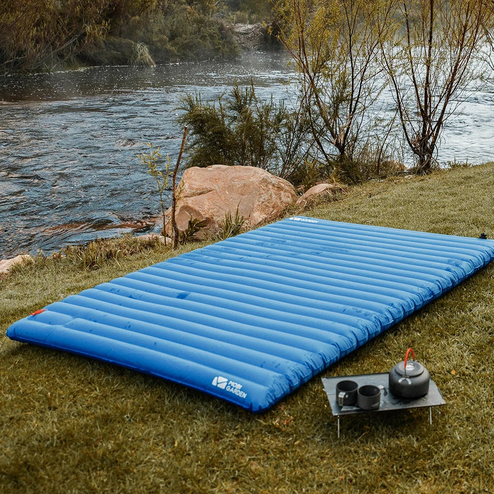 9 cm Inflatable Camping Air Mattress Portable with Pump