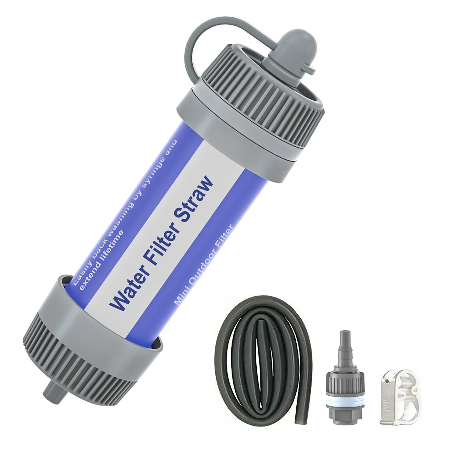 Portable Water Filter Straw for Hiking