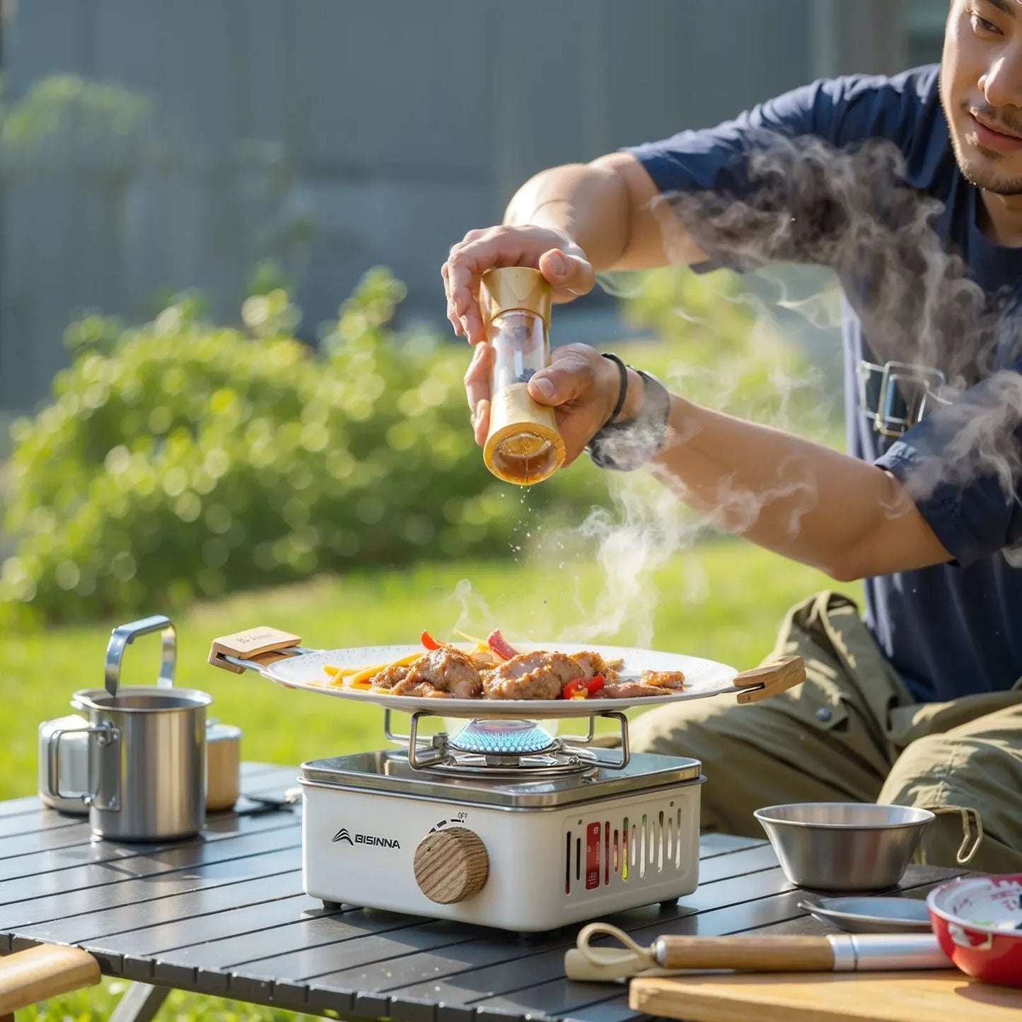 Portable Camping Gas Stove 2800 W Compact
