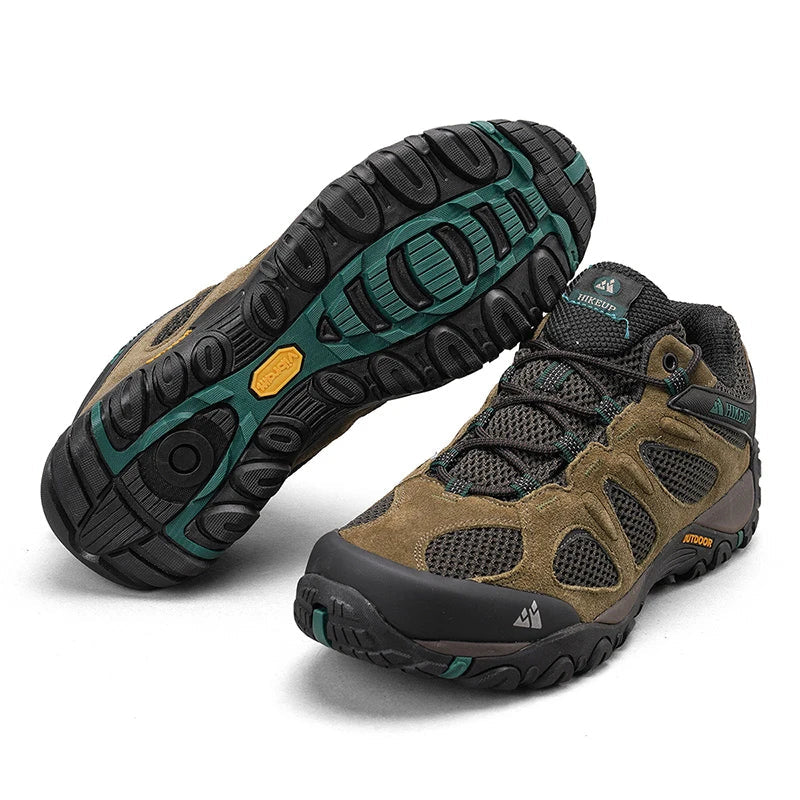 Men’s Outdoor Hiking Shoes – Non-Slip, Breathable & Splashproof