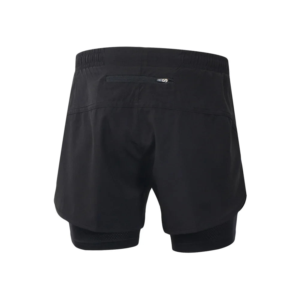 Men’s 2‑in‑1 Quick-Dry Hiking Shorts