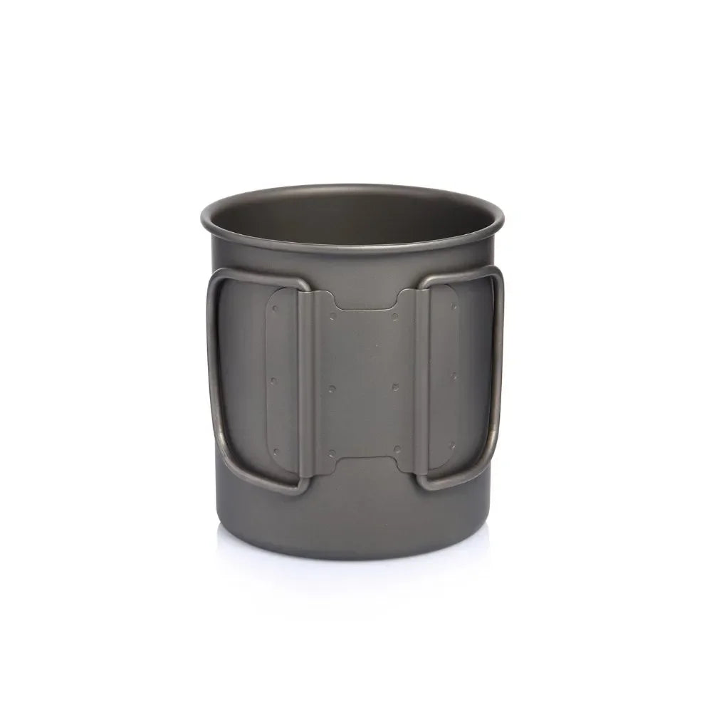 Lightweight Titanium Camping Mug for Hiking