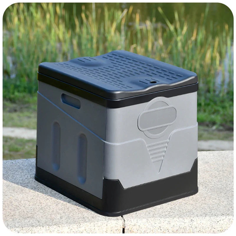 Portable Folding Camping Toilet Anti-Odor Collapsible