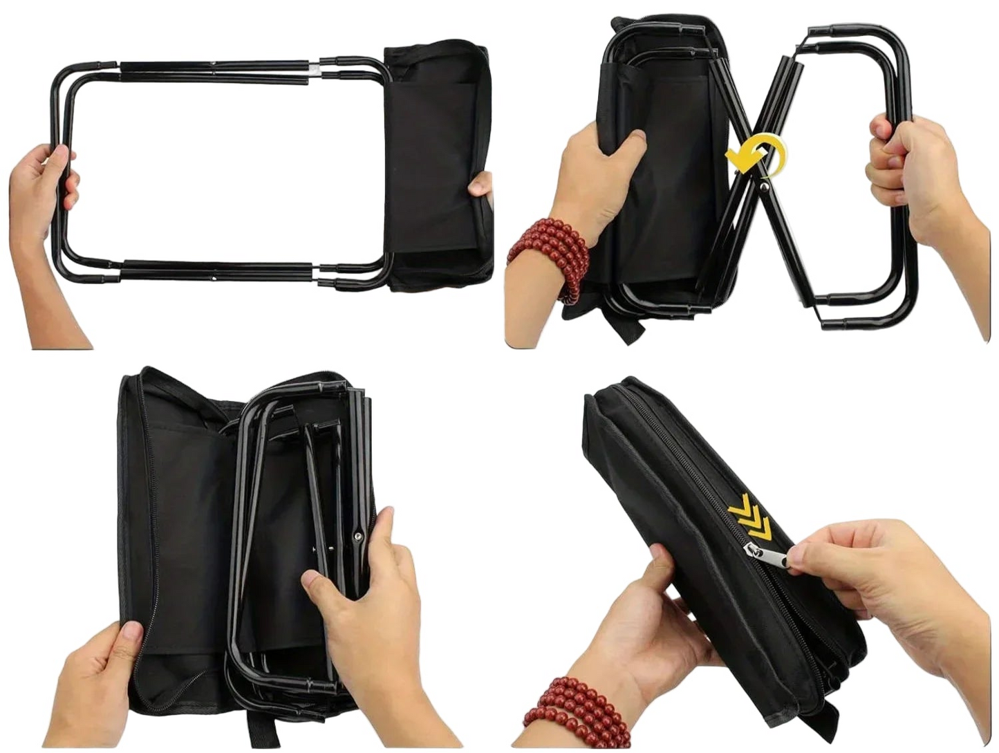 Ultralight Folding Camping Stool Portable for Hiking and Camping