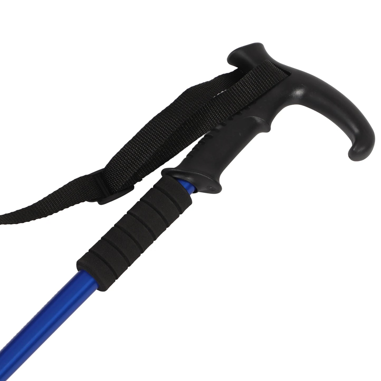 Shock Resistant 3 Section Adjustable Hiking Pole with Non Slip Grip
