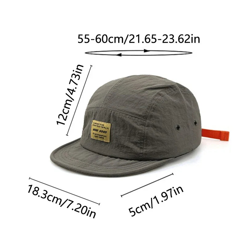 Quick-Dry Foldable Outdoor Cap – Lightweight & Breathable Short-Brim Hat for Men & Women