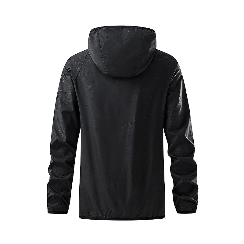 Waterproof Hiking Jacket – Unisex Windbreaker & Packable Raincoat