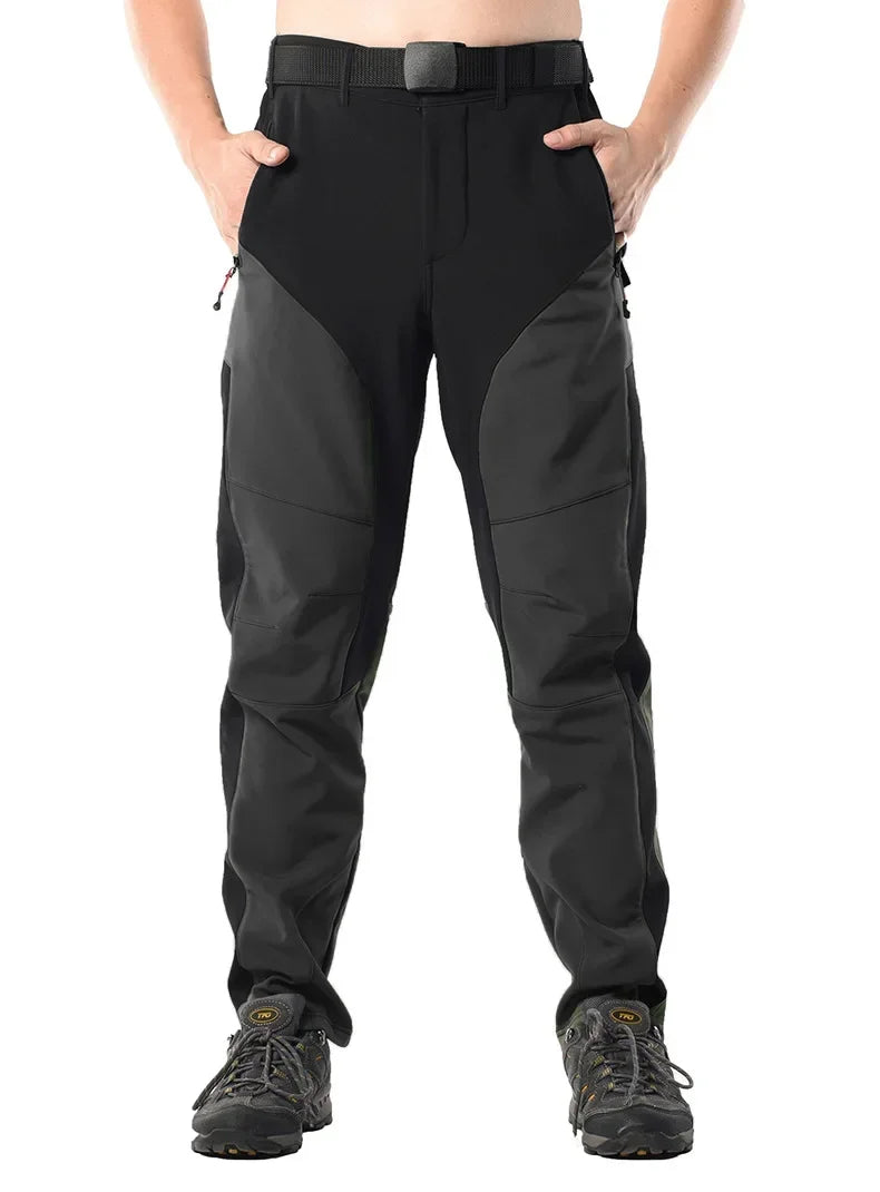 Men’s Winter Softshell Hiking Suit Waterproof Pants