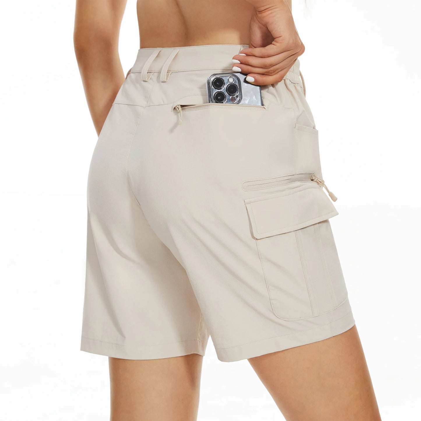 Women’s Summer Shorts – Waterproof, Quick-Dry & Zippered