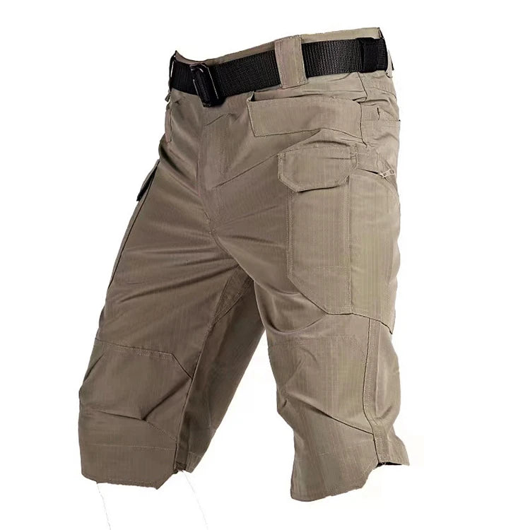 Men’s Tactical Cargo Shorts Quick Dry Water-Resistant Outdoor Hiking Trekking