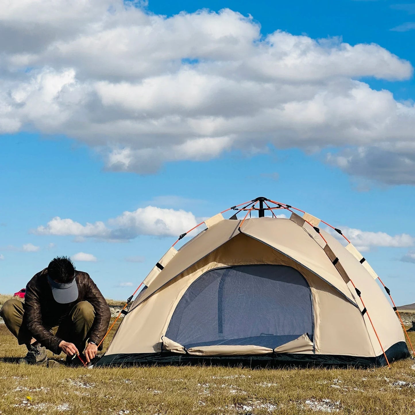 Automatic Quick Opening Camping Tent for 4 People
