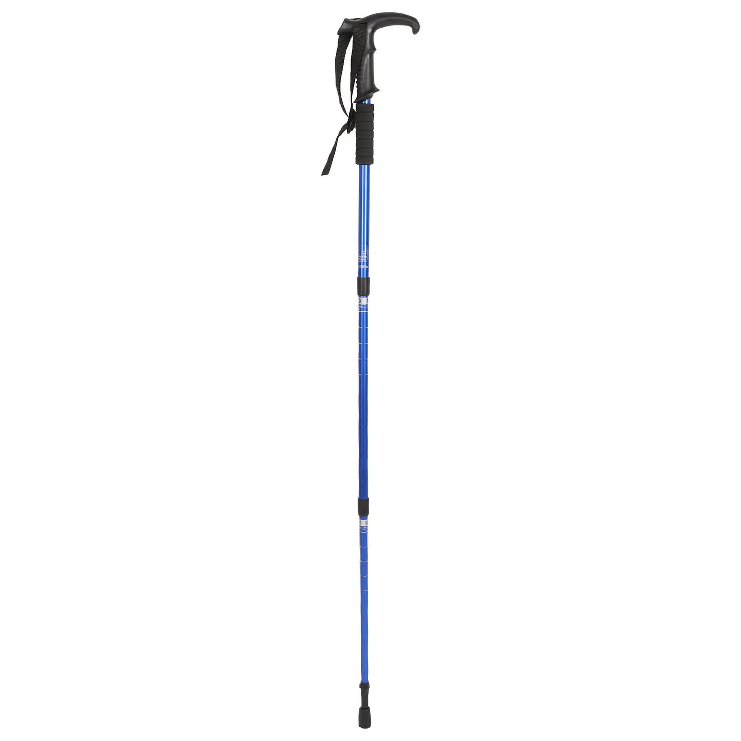 Shock Resistant 3 Section Adjustable Hiking Pole with Non Slip Grip