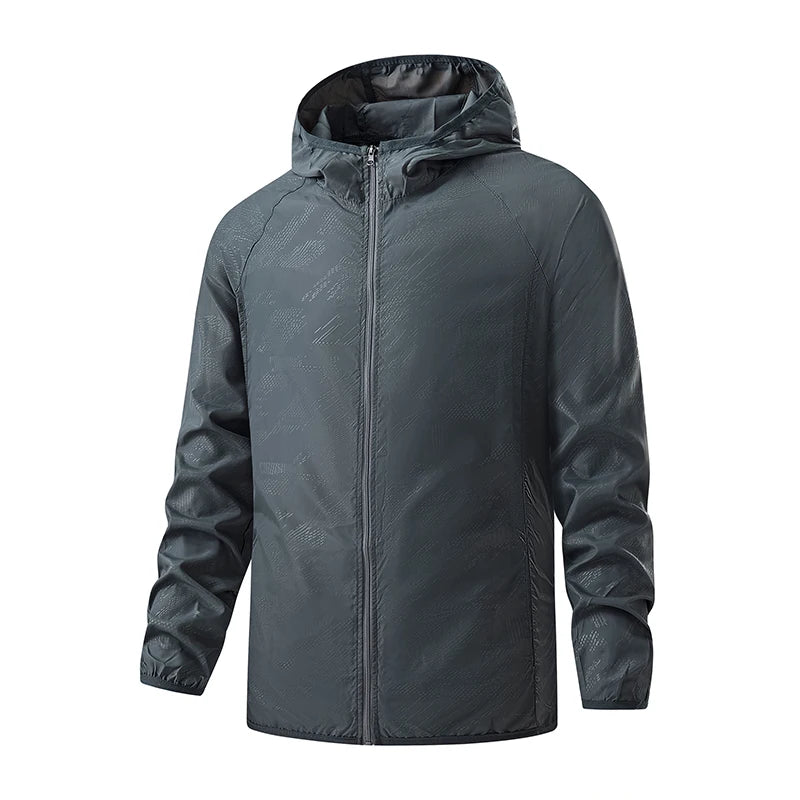 Waterproof Hiking Jacket – Unisex Windbreaker & Packable Raincoat