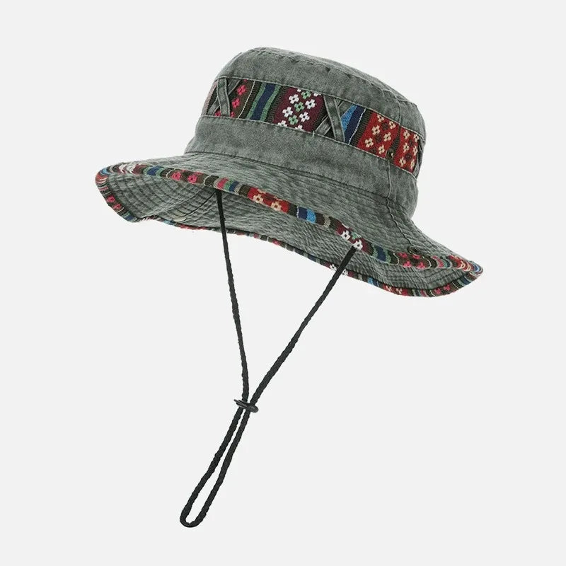 Camouflage Bucket Hat Wide Brim 60 cm Sun Protection