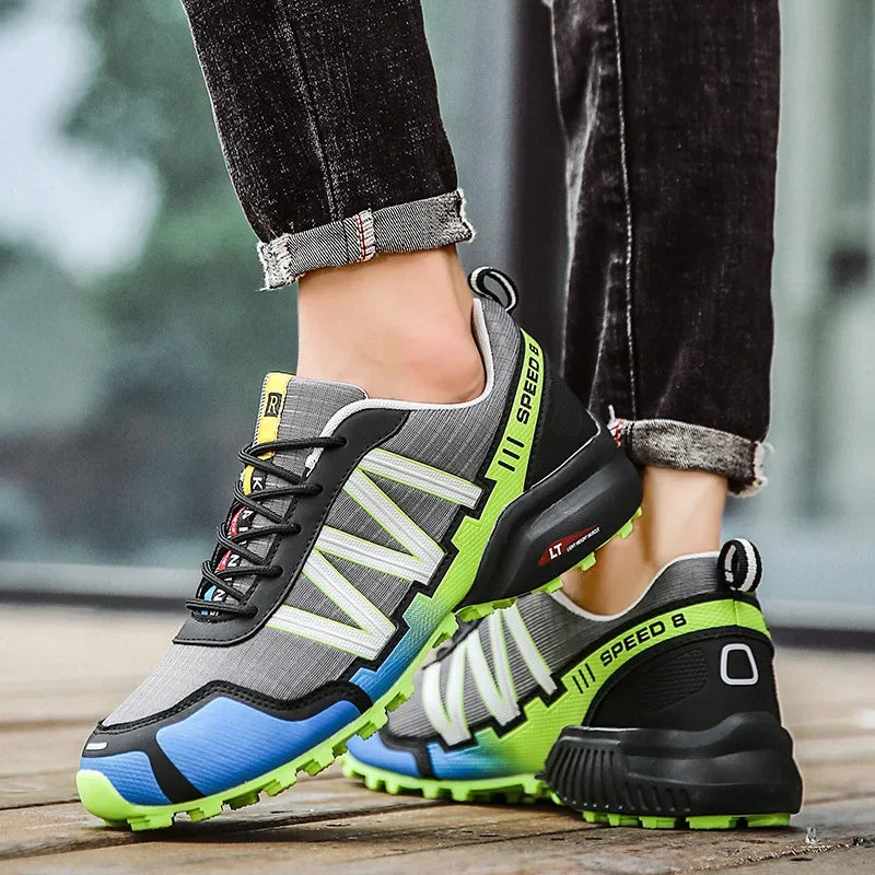 Men's Off Road Hiking Shoes Large Size Rubber Outsole EVA Insole