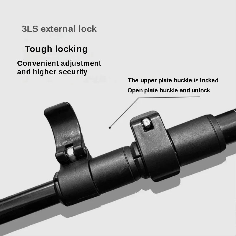 Premium Trekking Poles Set (2PCS) – Telescopic, Shock-Absorbing & Quick Lock