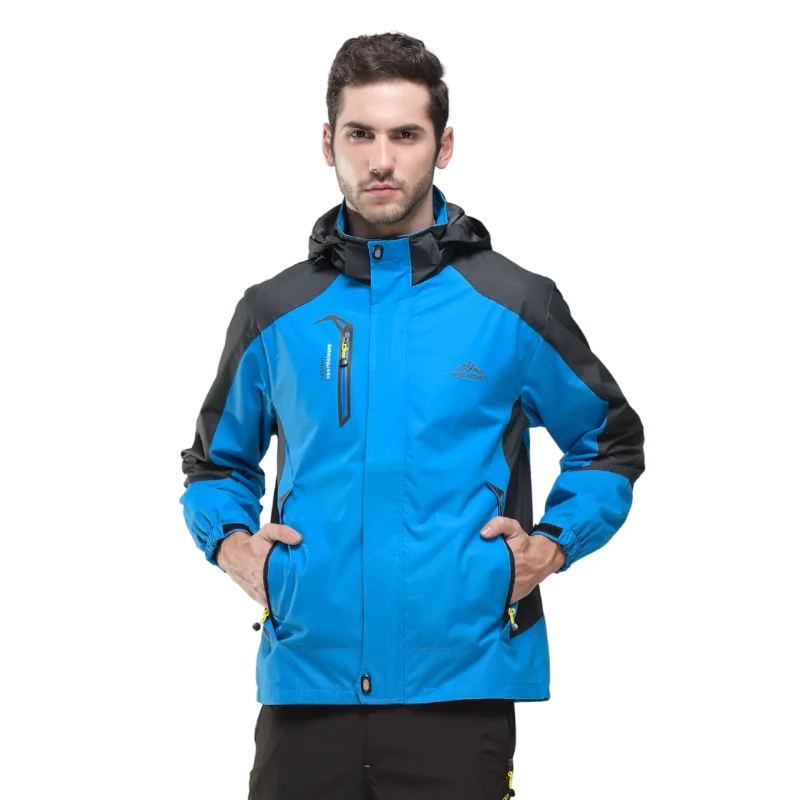 Men’s Hiking Jacket – Waterproof, Windproof & Lightweight