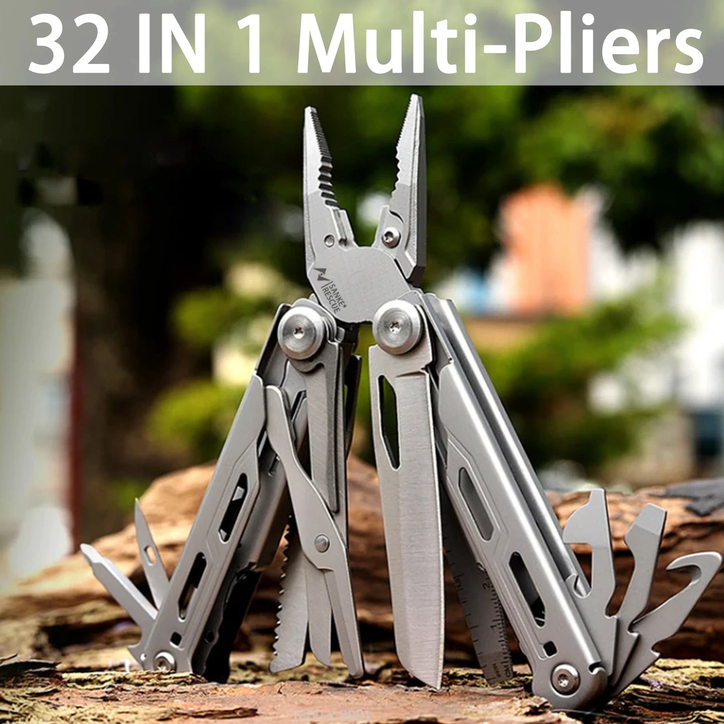 Multitool Hand Tool Set – Pliers & Screwdriver Kit