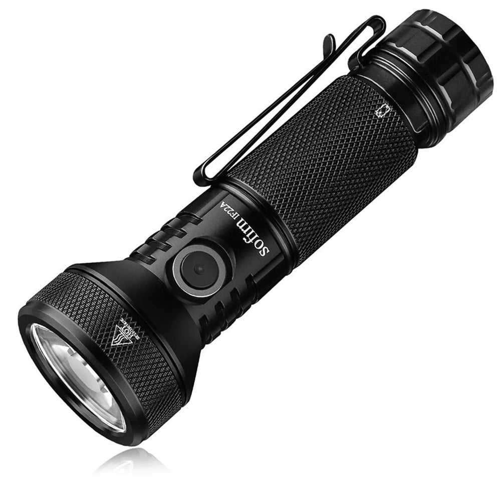 Flashlight – 2100lm, USB-C Rechargeable & Long Throw