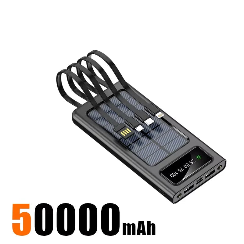 Portable Solar Battery Pack for Camping