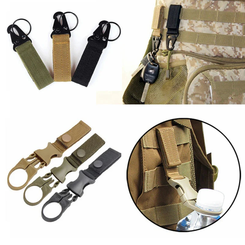 Camouflage Hiking Backpack Nylon Durable Multi Pocket