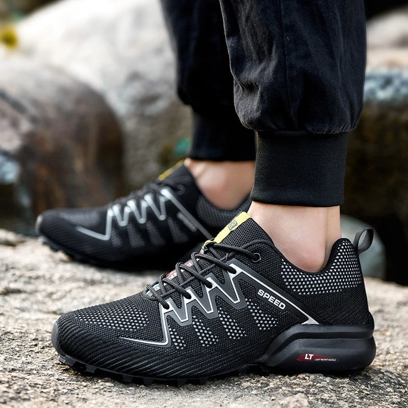 Men's Hiking Shoes Lightweight Breathable Mesh Upper